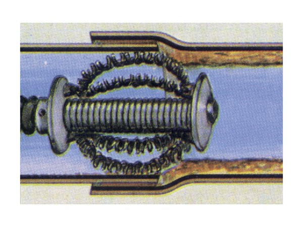 Цепная насадка с шипами и с кольцом с муфтой 32 мм / диаметр насадки 75 мм артикул 72341