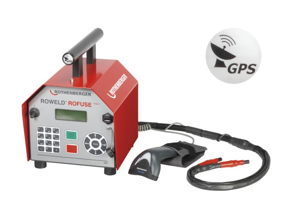 Сварочный аппарат для электромуфтовой сварки полимерных труб ROWELD ROFUSE PRINT + GPS артикул 1500000881